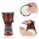 3X (IRIN 1 Pc 4 hüvelykes profi Djembe afrikai dob Bongo fa jó hangú X3T8