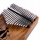 Muspor 17 Key Kalimba Finger Thumb Zongora Mbira Calimba Afrikai szilárd akác Z8H2