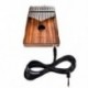 Thumb Piano Finger Piano Kalimba (17 kulcs Acacia Wood) U8B2