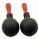 6X (Professzionális Maracas Shakers pár csörög a Sand Hammer Percussion Inst D2N7 készülékkel