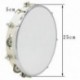 3X (10 a Tambourine Capoeira Bőrdobban) Tamburin Samba Brasil Fa Ta Q3Y3