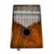 3X (Kalimba 17 Keys Thumb Piano beépített EVA nagyteljesítményű védő bo-Q4I1