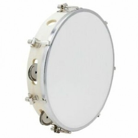 8X (10 a Tambourine Capoeira bőrdobban) Tamburin Samba Brasil fa Ta Y1J4