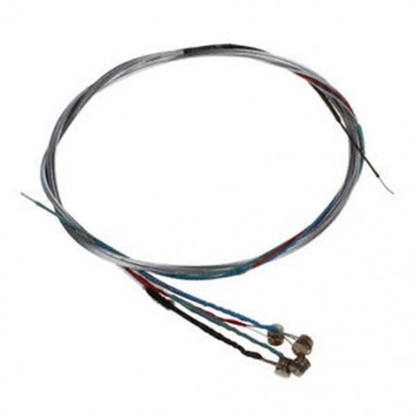 1 db 3/4 4/4 hegedűhúzó acélmag GDAE gömbfej O9K4