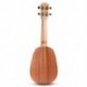 1X (21 hüvelykes 4 húros ananász stílusú mahagóni Hawaii Ukulele Uke Electr E8X6