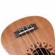 IRIN Ukulele 21 hüvelykes mini akusztikus gitár Sapele koncert Ukulele 15 Frets 4 J4S5