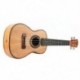 Yael koncert Ukulele 4 húrok mahagóni gitár 23 hüvelykes szoprán ukulele Begi Z5R1