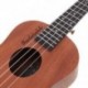 2X (26 hüvelykes ukulele akusztikus gitár Sapele fa ukulele Hawaii 4 húros gitár T1X1