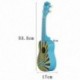 3X (IRIN 21 hüvelykes 15 Frets Soprano Ukulele Uke 4 Nylon Strings Basswood Guita D7C9