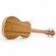 2X (Koncert Ukulele 4 húrok Zebrawood Guitar 23 hüvelykes szoprán Ukulele Begin S3Q7