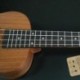 3X (Ukulele Uke 4 nejlon húrok Sapele rózsafa gitár delfin mintázat Unive S7A6