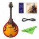 IRIN 8-húros elektromos mandolin A stílusú rózsafa fingerboard állítható Str D7W8
