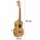 4X (IRIN koncert Ukulele 24 hüvelykes 4 húros Hawaii mini gitár akusztikus GuiT2R1