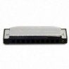 Új Swan Harmonica 10 lyukú C kulcs a Blues Rock Jazz Folk Harmonicákhoz Si Y8N1