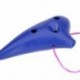 1X (12 lyukú Ocarina műanyag Alto C edény fuvola fúvós hangszer Lege Y6U8