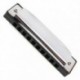3X (10 lyukú Blues Harmonica hangszer rozsdamentes acélból készült szájszerv P3J1