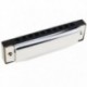 3X (10 lyukú Blues Harmonica hangszer rozsdamentes acélból készült szájszerv P3J1