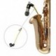1X (szaxofon mikrofon állvány, Alto Sax vezeték nélküli mikrofon, StanG1T2)
