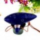 12 lyukú Ocarina kerámia CLeldagend of Zelda Flute Blue Instrument R8R5