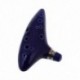 1X (12 lyukú Ocarina kerámia Alto C legenda Zelda Ocarina fuvola kék Instru L0Q6