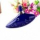 12 lyukú Ocarina kerámia CLAgend a Zelda furulya kék hangszerről R8R5 CQ