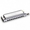 Swan Chromatic Harmonica 10 lyukú, 40 hangszínű DO C billentyűzene a Mouth W5V6-ban