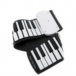 37 kulcsos szilikon rugalmas, kézzel tekercselt zongora puha hordozható elektronikus Keyboa W9T8