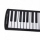 Hordozható 61 kulcsos, rugalmas, összeszerelhető zongora USB MIDI elektronikus billentyűzet kéz R F4M4