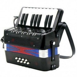 17 kulcsos 8 basszus mini harmonika zenei játék gyerekeknek B8R7