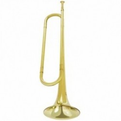 1X (Retro B Flat Bugle trombita iskola zenekar lovasság kezdő zenekar zene S4Z4)