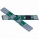 10 db 1S 3,7V 4A li-ion BMS PCM 18650 akkumulátor védőlap NYÁK 186 J7R7-hez