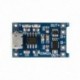 10 db 5 V mini USB 1A 18650 TP4056 lítium akkumulátor töltőlap Prote Q0P4-vel