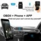 KONNWEI Kw912 Elm327 Elm 327 Bluetooth Obd2 szkenner Android-telefonhoz T3O9