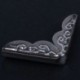 1X (Metal Book Scrapbook fényképalbum sarokvédő 20mmx20mm 20 db J7L9)