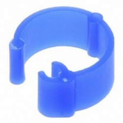 100 db vegyes színű galamb láb műanyag lábszár gyűrűk sáv belső átmérője 8mm Hi F2P9