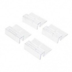 1X (4db-os akrilcsipeszes tartó üveg fedőtartó az akváriumi haltartályhoz 10 mm B1T4)