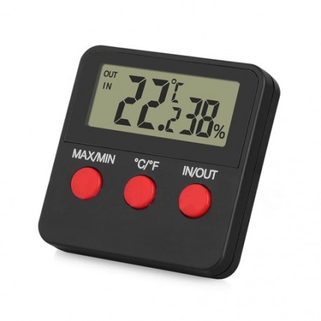 Digitális hőmérő és nedvességmérő kombinált mérőműszer távirányítóval, beltéri Ou L8T8