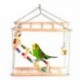 1X (Papagájok Játékok Madárhintás Gyakorlat Mászó Lógó létrahíd Fa R T8T8
