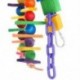 Papagáj játék, színes szivárvány híd, rágás, függő játék, papagáj fészek Suita A7P3