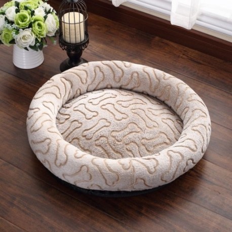 1X (Csúszásgátló autós zseb Csont bársonyos házi fészek meleg háziállat kennel Kisállat macska li Q1W8