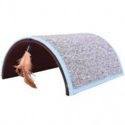 Szőnyeg Arch Cat Scratch Board macskajáték Kisállat alagút Macskajátszó játékmacska Playin O6P6