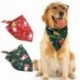 8X (2 db kutya bandana karácsonyi jelmez kisállat santa mintás és sál macska bandana B7P5