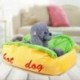 1X (Mosható Hot Dog Kölyökkutya Állatok Meleg Kennel Kutya Nest Ház Párna Pad Z7S7)