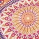 1X (Indiai Mandala padlópárnák, kerek bohém párnák, párnák Cov Q5L7