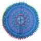 Stílusos, nagy Mandala padló-párnahuzat, kerek bohém meditációs párna A2T7