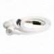 Fehér, 3,5 mm-es fülhallgató fülhallgató fülhallgató fejhallgató lapos kábel iPhone MP3 MP4 O7R2-hez