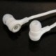 Fehér, 3,5 mm-es fülhallgató fülhallgató fülhallgató fejhallgató lapos kábel iPhone MP3 MP4 O7R2-hez