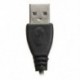 3,5 mm-es Aux audio jack csatlakozó USB-kábel adapterhez autós zenéhez Új G6H1 M3K3