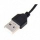 3,5 mm-es Aux USB2.0 hím Mini 5 tűs USB hordozható hangszóró audio kábel F9Q9
