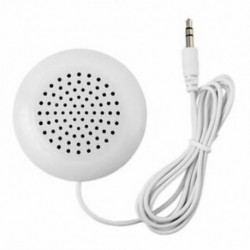 2X (Mini Fehér 3 5 mm-es párnahangos hangszóró iPhone iPod CD-rádió MP3 lejátszóhoz GL G8D6)